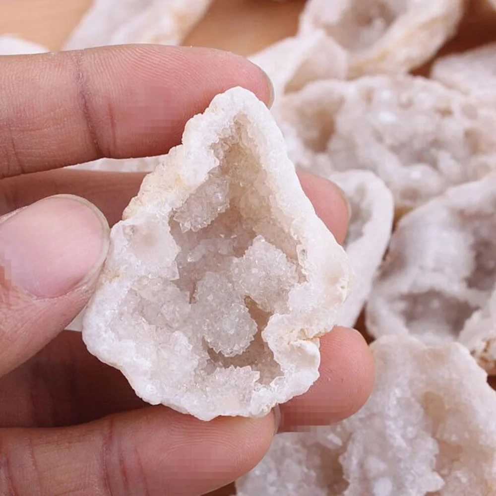 New Natural Stone Agate Slice Quartzs Crystal